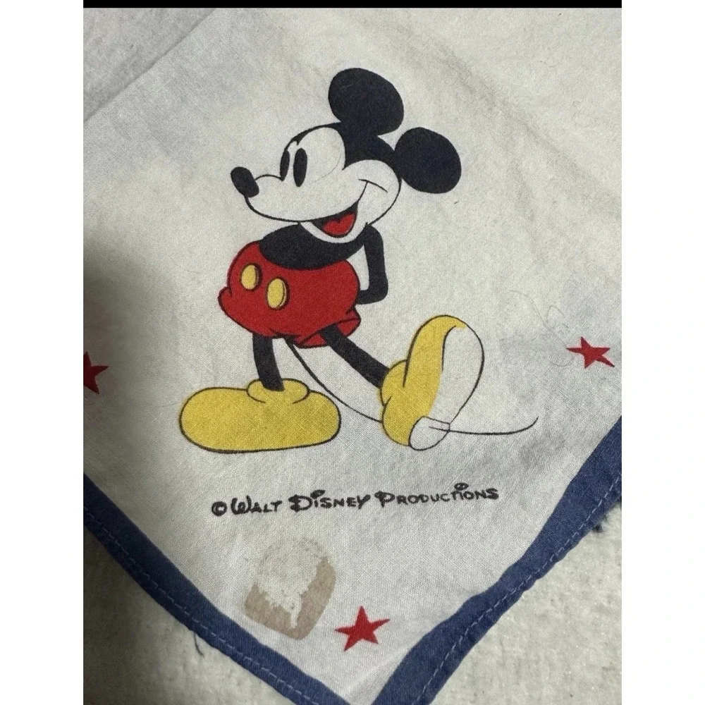 Vintage Mickey Mouse  handkerchief  Classic Walt Disney!